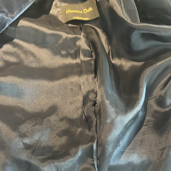 Massimo Blue Silk Jacket - Picture 16 of 17